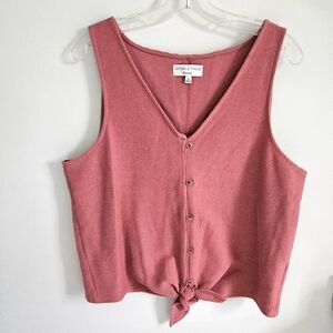 Thread & Supply Sleeveless Top Tues At Waist By MADEWELL